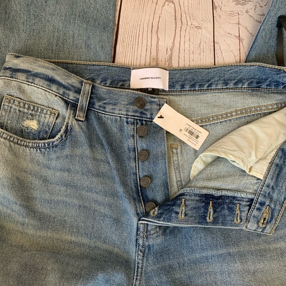 Current Elliott Stovepipe Hartley Straight Jeans - Picture 9 of 11